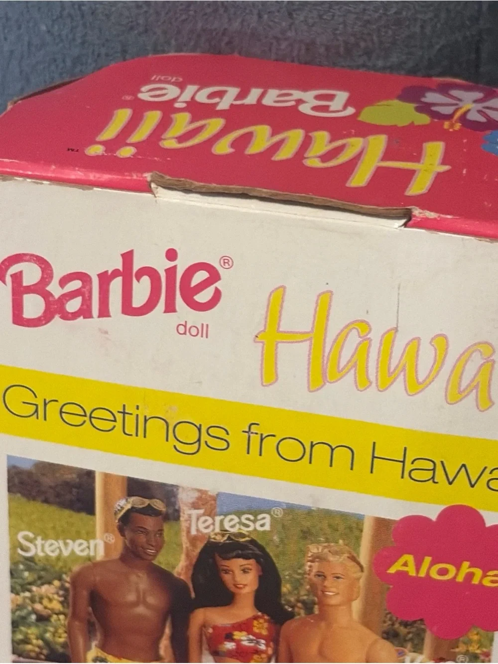Vintage Barbie Hawaii Barbie Doll 1999 Mattel #24614 NRFB. Bathing Suit - Beach.